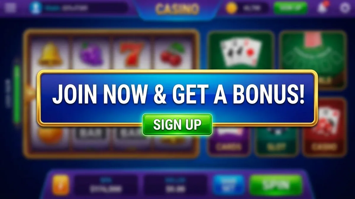 Registrazione con bonus