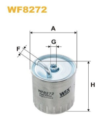 Filtro Carburante WIX FILTERS WF8272